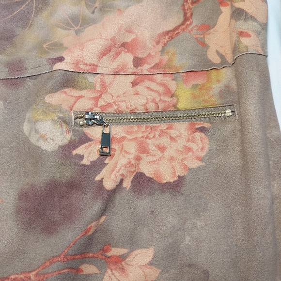 Amanda Green Floral Fall Lightweight Open Jacket, XXL - Picture 7 of 15